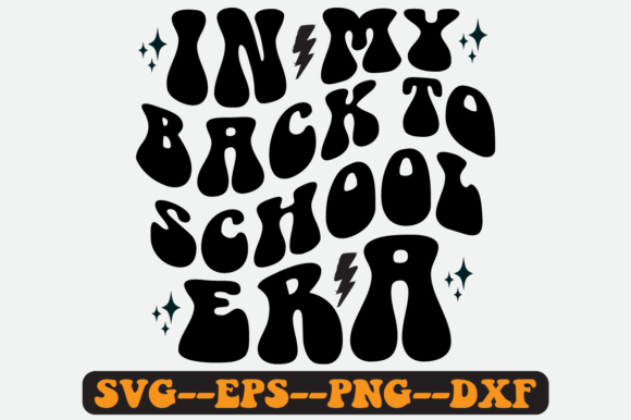 Back to School Retro Graphics for Creative Publishing