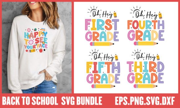 Back to School SVG Bundle: A Graphic Designer’s Take on T-Shirt Design Graphics