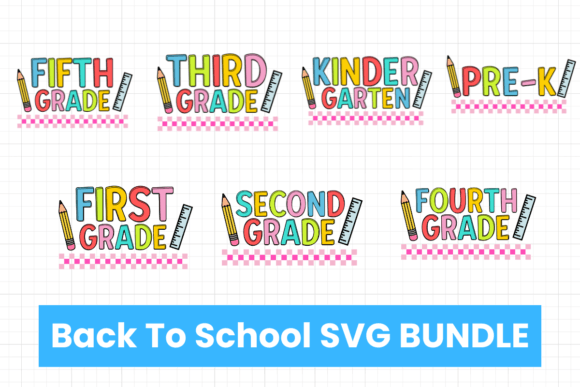 Back to School SVG Pack - V4