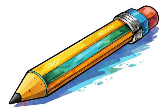 Back to School Watercolor Pencil
