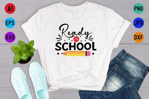 Ready for School Graphic Design Asset