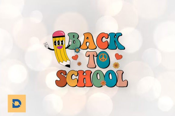 Reto Back to School Sublimation PNG