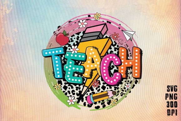 Teacher Back to School Leopard T-Shirt Graphics for Crafts