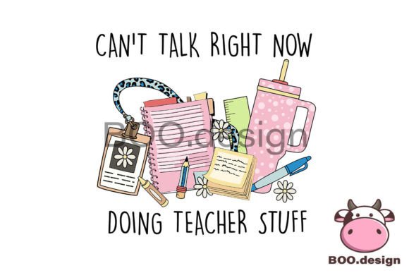 Teacher Stuff Png, Back to School Png: A Graphic Design Asset for Crafts and Branding