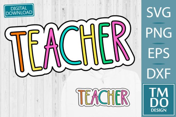 Teacher SVG PNG, Back to School PNG SVG