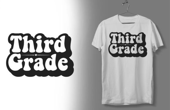 Third Grade Back to School Graphics for Crafts