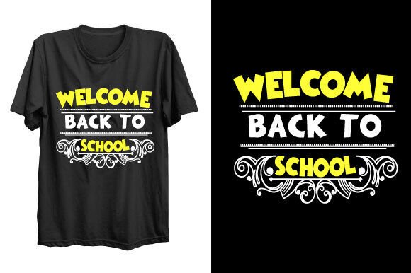 Welcome Back to School 2025 T Shirt Graphics